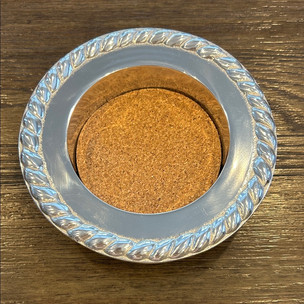 Mariposa Silver Wine Coaster 1997 Brillante